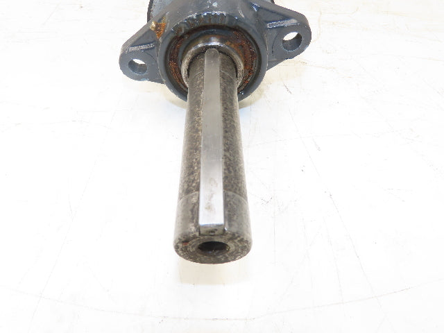 4.5"x 24" Lagged Conveyor Pulley Drive/Tail Pulley 1-3/8" Ext Shaft w/Bearings