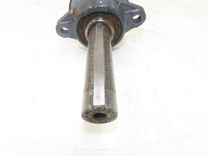 4.5"x 24" Lagged Conveyor Pulley Drive/Tail Pulley 1-3/8" Ext Shaft w/Bearings