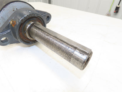 4.5"x 24" Lagged Conveyor Pulley Drive/Tail Pulley 1-3/8" Ext Shaft w/Bearings