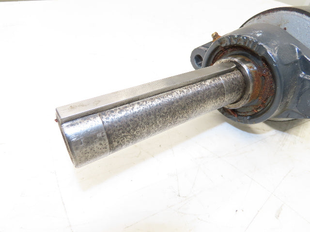 4.5"x 24" Lagged Conveyor Pulley Drive/Tail Pulley 1-3/8" Ext Shaft w/Bearings