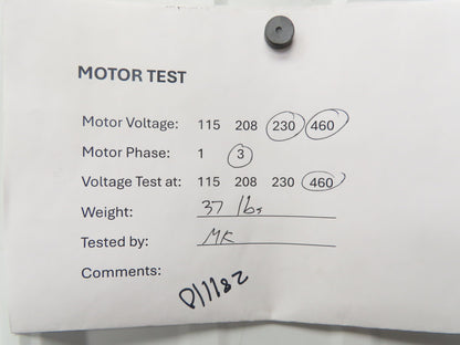 Sew-Eurodrive R32DT80N4 Inline Gearmotor 5.3:1 Reducer 321rpm 1Hp 230/460V