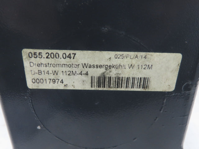 EMWB F112-4M Water Cooled AC Motor 4kw 1420rpm 220/400V 3PH 50Hz IEC 112M Metric