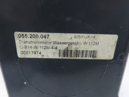 EMWB F112-4M Water Cooled AC Motor 4kw 1420rpm 220/400V 3PH 50Hz IEC 112M Metric