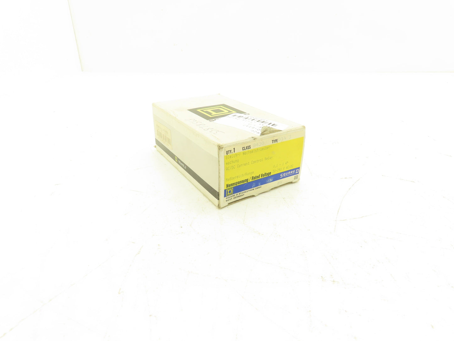 Square D 8430-DIA3 Current Control Relay DIA 3 SER B 50-240V AC Or DC 1A