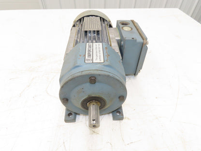 Sew-Eurodrive R32DT80N4 Inline Gearmotor 5.3:1 Reducer 322rpm 1Hp 230/460V 3PH