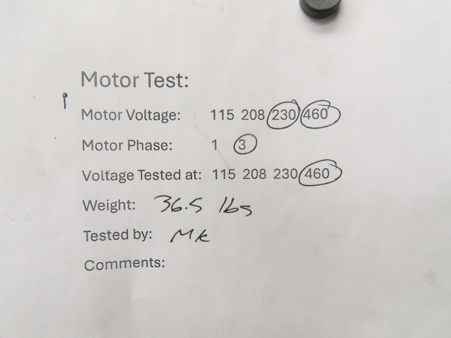 Sew-Eurodrive R32DT80N4 Inline Gearmotor 5.3:1 Reducer 322rpm 1Hp 230/460V 3PH
