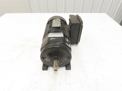 Sew-Eurodrive R32DT80N4 Inline Gearmotor 4.5:1 Reducer 374rpm 1Hp 230/460V 3PH