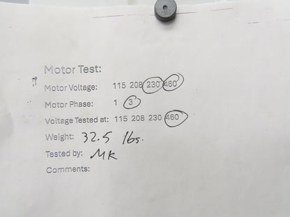 Sew-Eurodrive R32DT80N4 Inline Gearmotor 4.5:1 Reducer 374rpm 1Hp 230/460V 3PH
