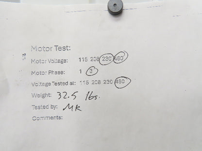 Sew-Eurodrive R32DT80N4 Inline Gearmotor 4.5:1 Reducer 374rpm 1Hp 230/460V 3PH