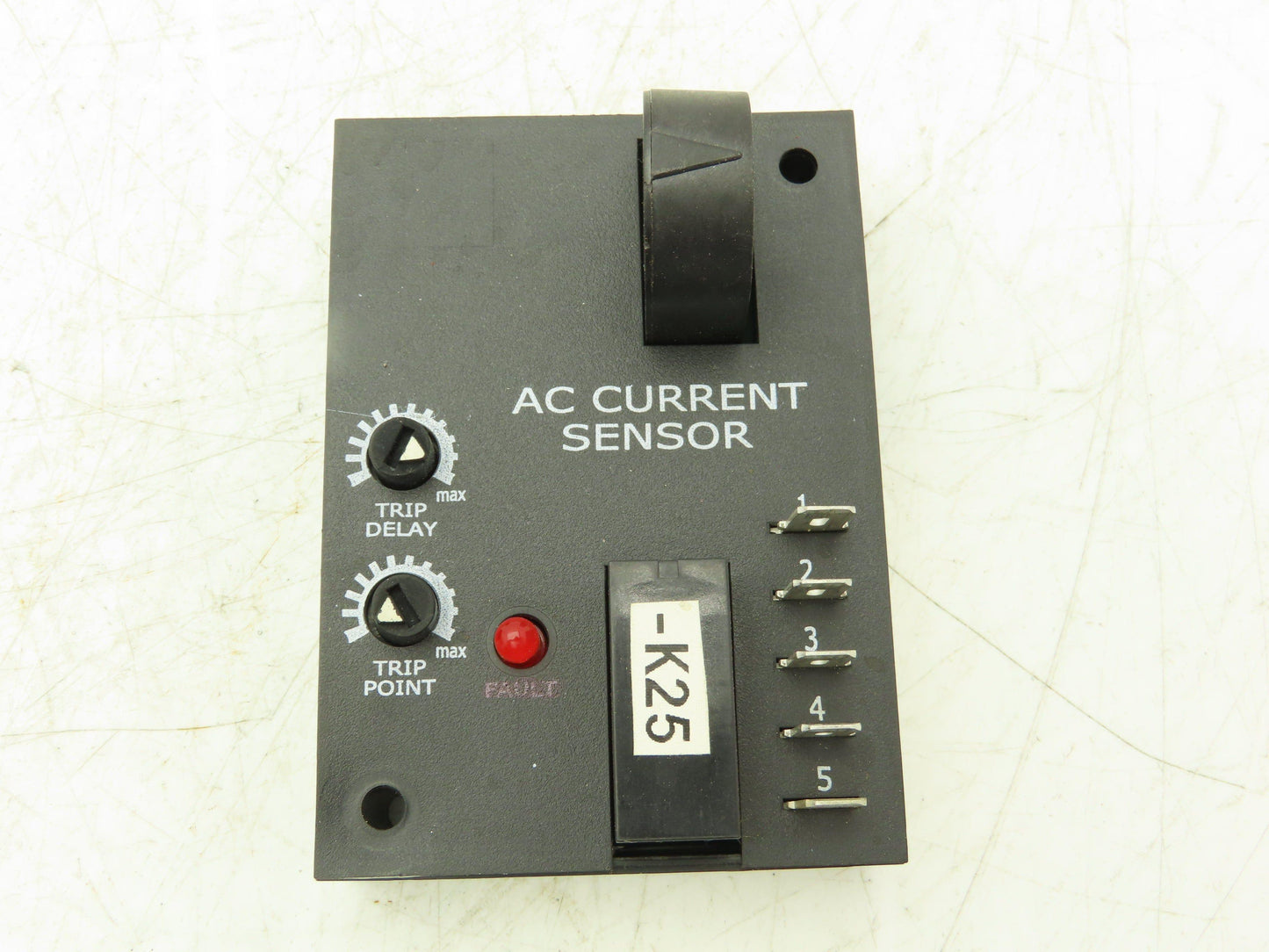 ABB ECSH30AC Solid State Control SSAC Protection Relay .5-5 Amp .15-7 Sec 24VDC