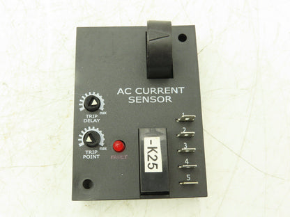 ABB ECSH30AC Solid State Control SSAC Protection Relay .5-5 Amp .15-7 Sec 24VDC