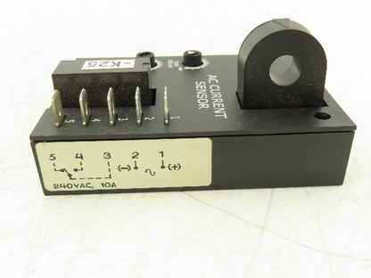 ABB ECSH30AC Solid State Control SSAC Protection Relay .5-5 Amp .15-7 Sec 24VDC