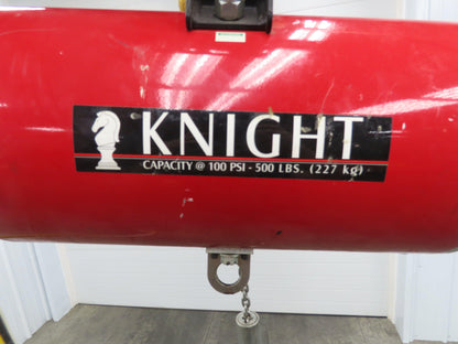 Knight KBC500-080 Pneumatic Chain Air Balancer 500Lb 80" Travel w/Pendant
