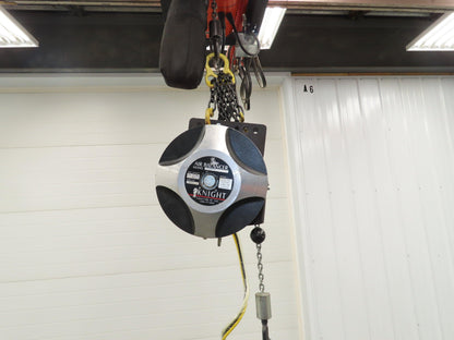 Knight KBC500-080 Pneumatic Chain Air Balancer 500Lb 80" Travel w/Pendant
