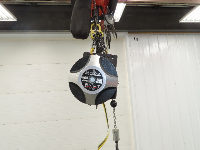 Knight KBC500-080 Pneumatic Chain Air Balancer 500Lb 80" Travel w/Pendant