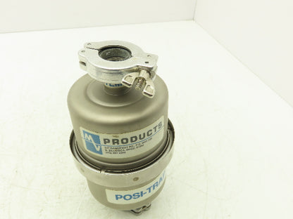 Mass-Vac Products 4" Posi-Trap Inline Vacuum Filter KF25 1"Flange Straight-Thru
