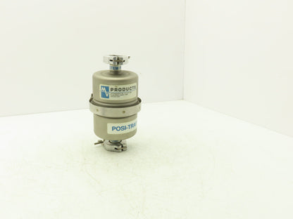 Mass-Vac Products 4" Posi-Trap Inline Vacuum Filter KF25 1"Flange Straight-Thru