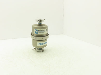 Mass-Vac Products 4" Posi-Trap Inline Vacuum Filter KF25 1"Flange Straight-Thru
