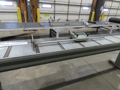 Emmegi SCA550 Single Head Upcut Saw 21.5" Blade 20° Cut Microbo Linear Stop