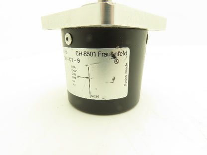 Baumer Electric BDW 06.05A4096-C1-9 Rotary Encoder 1-30VDC 10mm Shaft V035
