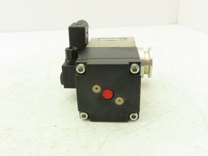 Leybold 297 22 Vacuum Valve 90° Right Angle 0.9" ID