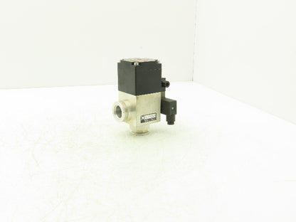 Leybold 297 22 Vacuum Valve 90° Right Angle 0.9" ID