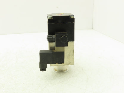 Leybold 297 22 Vacuum Valve 90° Right Angle 0.9" ID