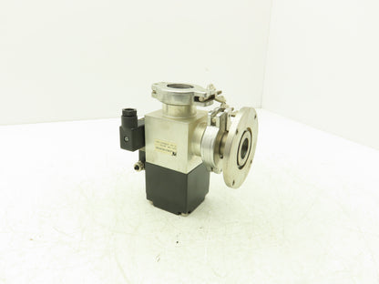 Leybold 29722 Vacuum Valve 90° Right Angle 0.9" ID