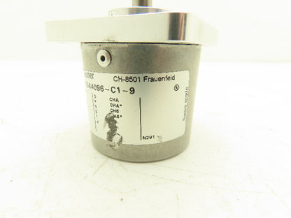 Baumer Electric BDW 06.05A4096-C1-9 Rotary Encoder 1-30VDC 10mm Shaft N921