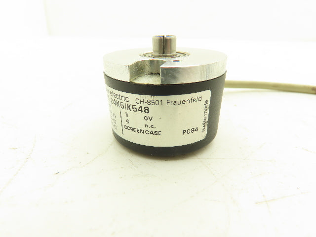 Baumer Electric BHK 06.24K5/K548 Rotary Encoder 6mm Blind Hollow Shaft P084