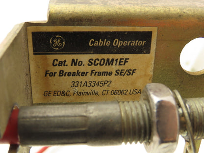General Electric GE 208C3628G1 SCOM1EF Circuit Breaker Handle Mechanism SE/SF