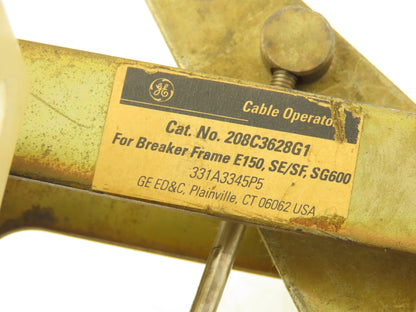 General Electric GE 208C3628G1 SCOM1EF Circuit Breaker Handle Mechanism SE/SF