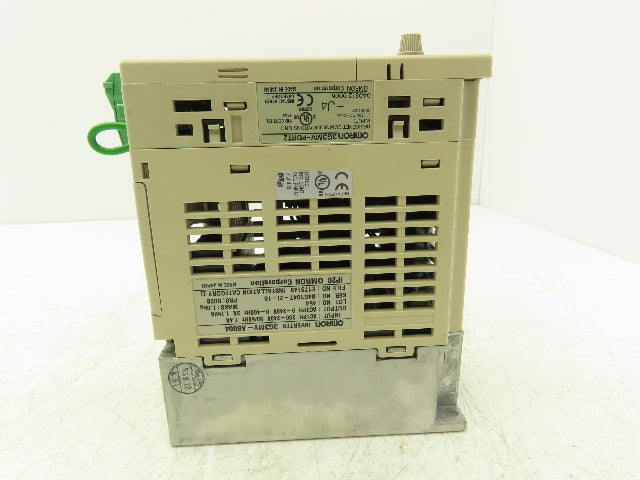 Omron 3G3MV-AB004 Sysdrive VFD Inverter AC Drive .55Kw 240V 1PH In 3PH Out