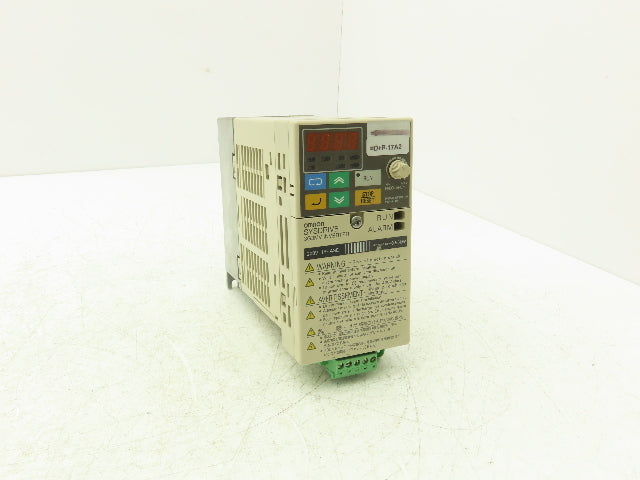 Omron 3G3MV-AB004 Sysdrive VFD Inverter AC Drive .55Kw 240V 1PH In 3PH Out