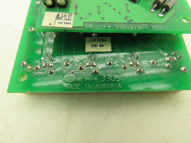 B&R Automation 4E0011.01-090 Panelware HMI Button Panel REV C0 No Front Panel
