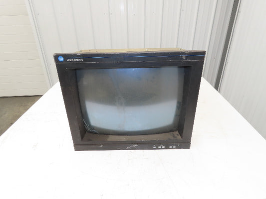 Allen Bradley 6157-BEDAAZZAZZZ Monitor Screen CRT Interface CRACKED GLASS