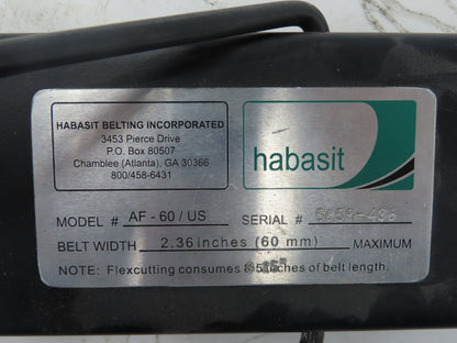 Habasit AF-60/US Flexproof Die Cutting Finger Belt Cutter For 60mm Wide Belts