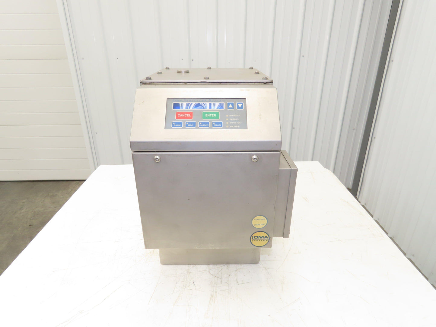 Loma Systems Superscan Micro ISC Metal Detector 4"x 9" Aperture *Missing Board*