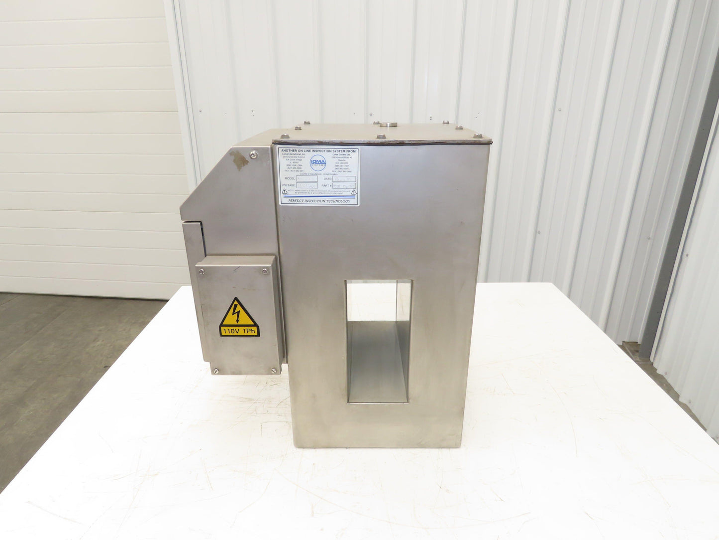 Loma Systems Superscan Micro ISC Metal Detector 4"x 9" Aperture *Missing Board*