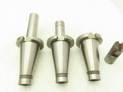 Kearney Milling Tool Holder Cat 50 Taper 5/8"-11 Extended Reach Lot of 3