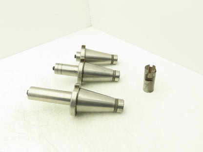 Kearney Milling Tool Holder Cat 50 Taper 5/8"-11 Extended Reach Lot of 3
