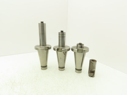 Kearney Milling Tool Holder Cat 50 Taper 5/8"-11 Extended Reach Lot of 3