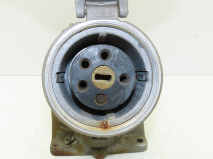 Crouse-Hinds HR3483D Female Receptacle 30A 3W 4P 480VAC Explosion Proof *READ*