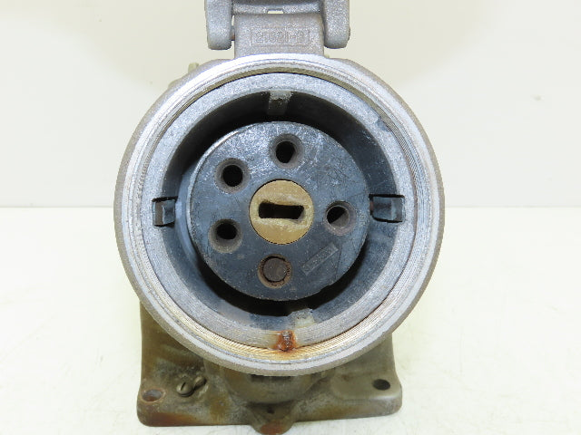 Crouse-Hinds HR3483D Female Receptacle 30A 3W 4P 480VAC Explosion Proof *READ*