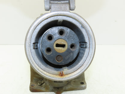 Crouse-Hinds HR3483D Female Receptacle 30A 3W 4P 480VAC Explosion Proof *READ*