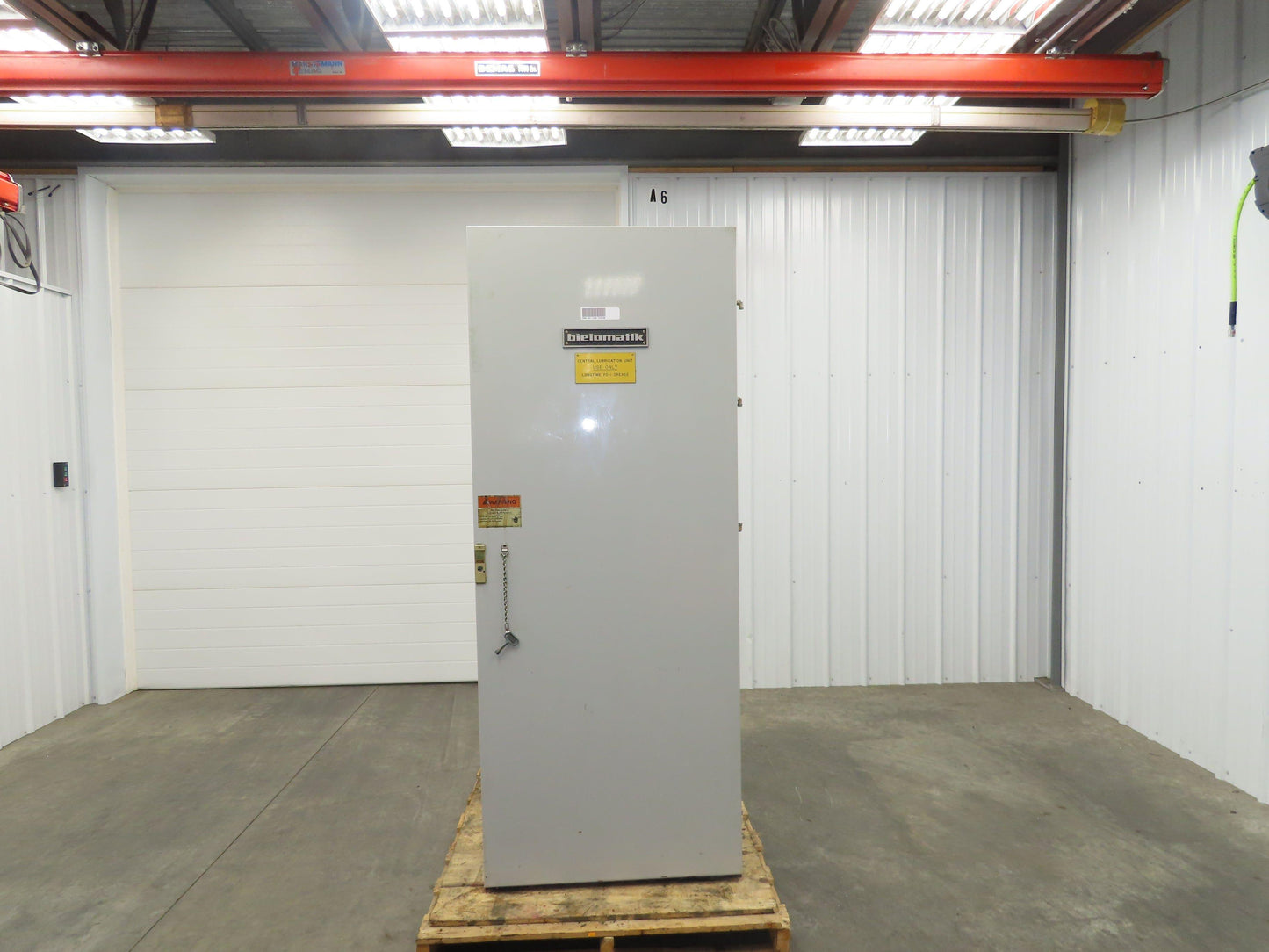 Bielomatik RAASM Pneumatic 16Gal Drum Grease Pump 6 Port EPIS Controls