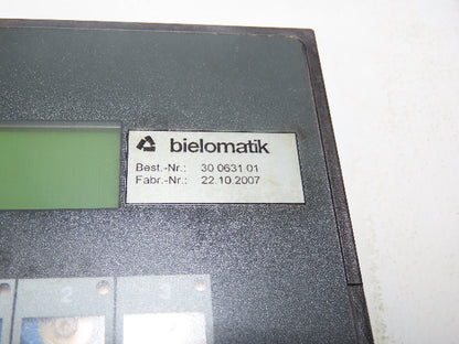 Bielomatik RAASM Pneumatic 16Gal Drum Grease Pump 6 Port EPIS Controls