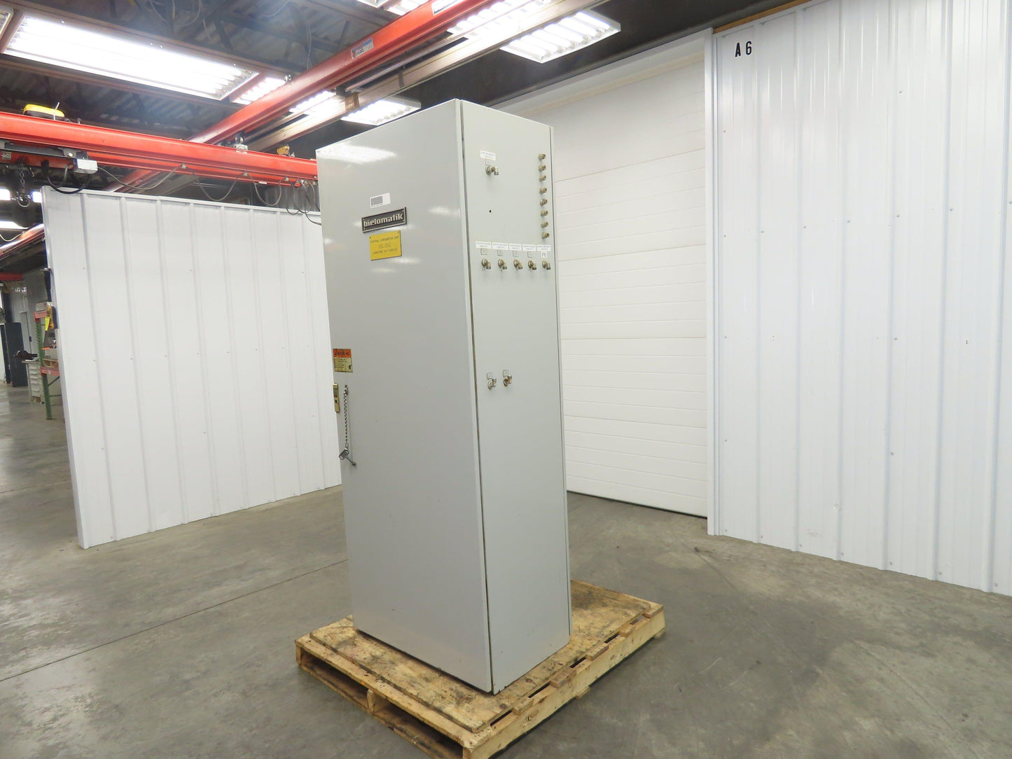 Bielomatik RAASM Pneumatic 16Gal Drum Grease Pump 6 Port EPIS Controls