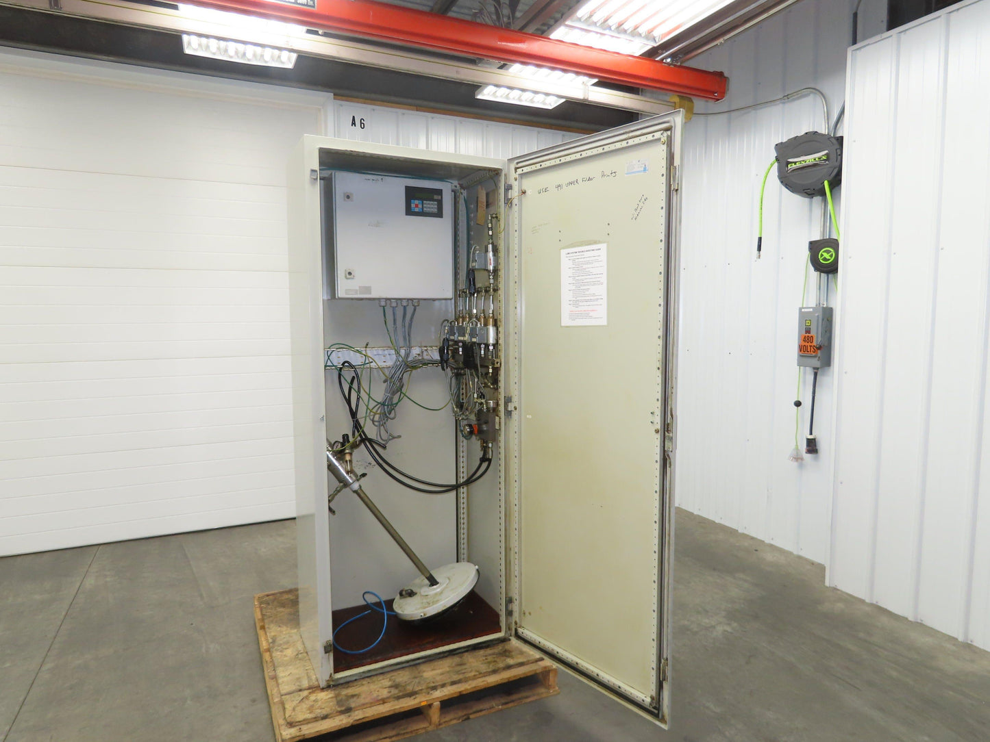 Bielomatik RAASM Pneumatic 16Gal Drum Grease Pump 6 Port EPIS Controls