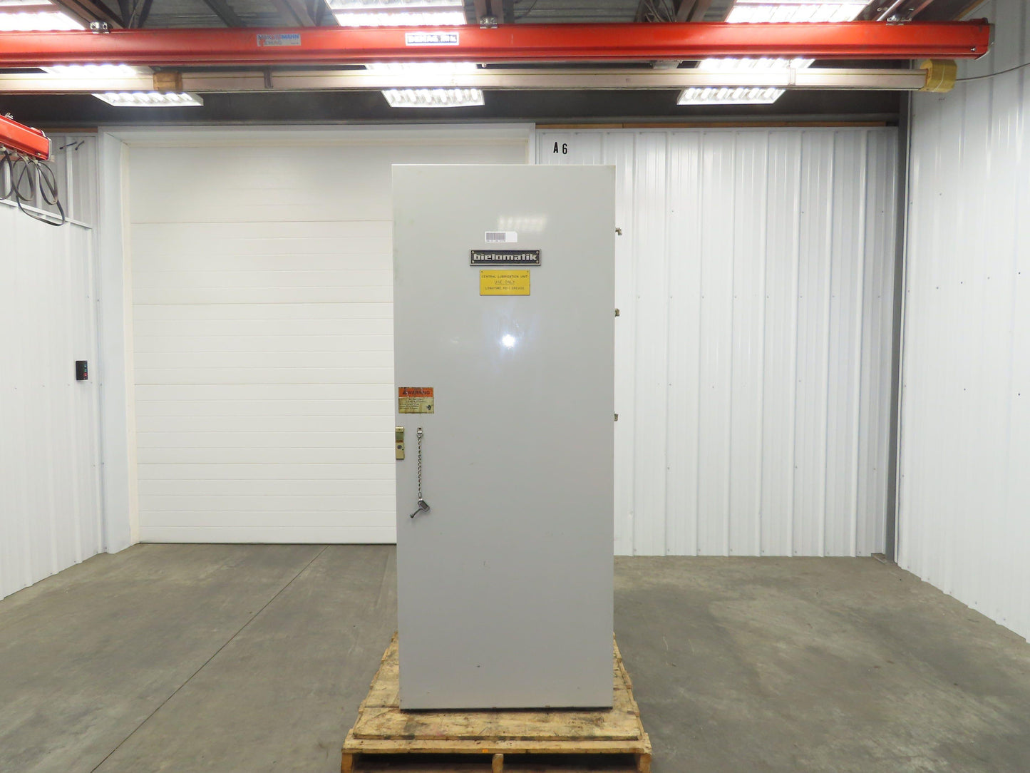 Bielomatik RAASM Pneumatic 16Gal Drum Grease Pump 6 Port EPIS Controls